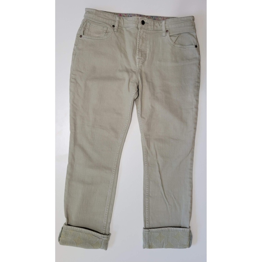 Johnny Was Cuffed Boyfriend Jeans